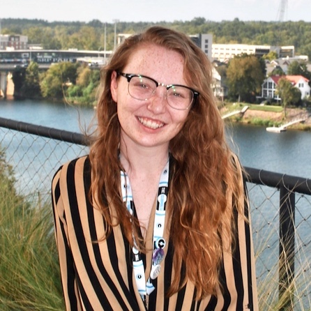 me, sitting on the roof of the cyber center